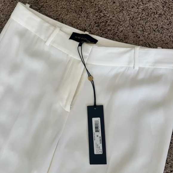 NWT Kobi Halperin Melina Pants Ivory Size 8 - Picture 3 of 16